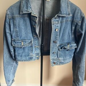 SHEIN Blue Jean Jacket
